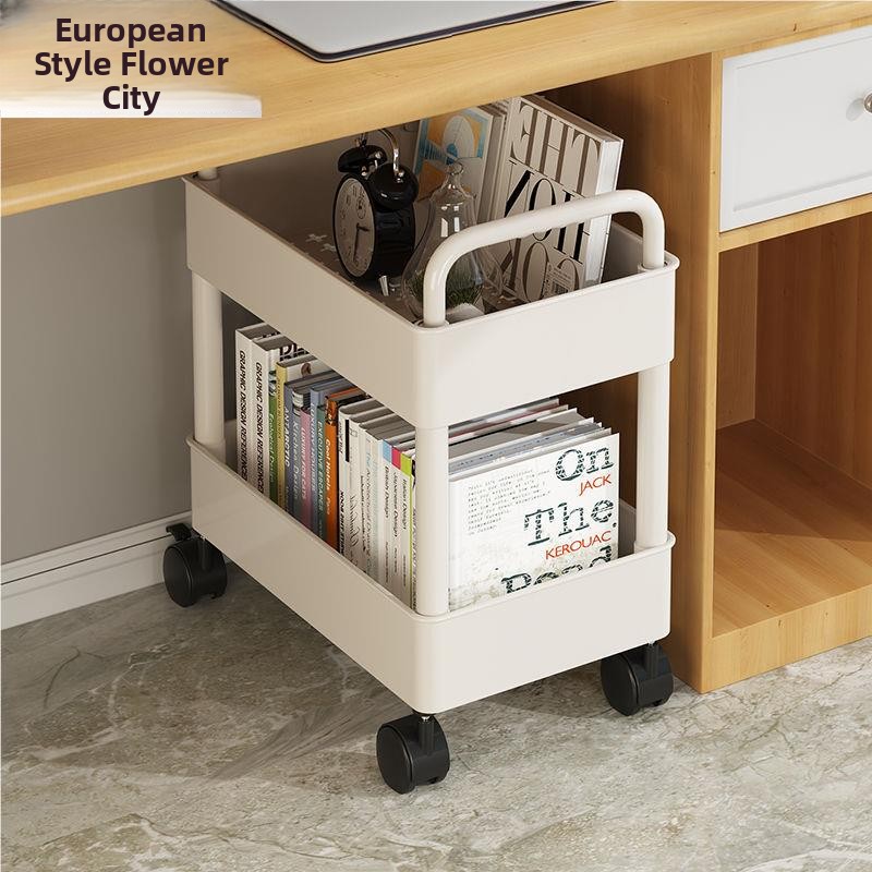 Rolling File Cart - Libreria Mobile Sotto Scrivania, Semplice, per