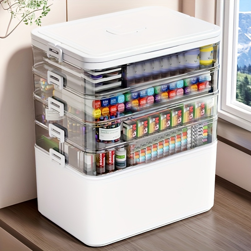 Home Office Box - Scatola portaoggetti multifunzionale a più strati