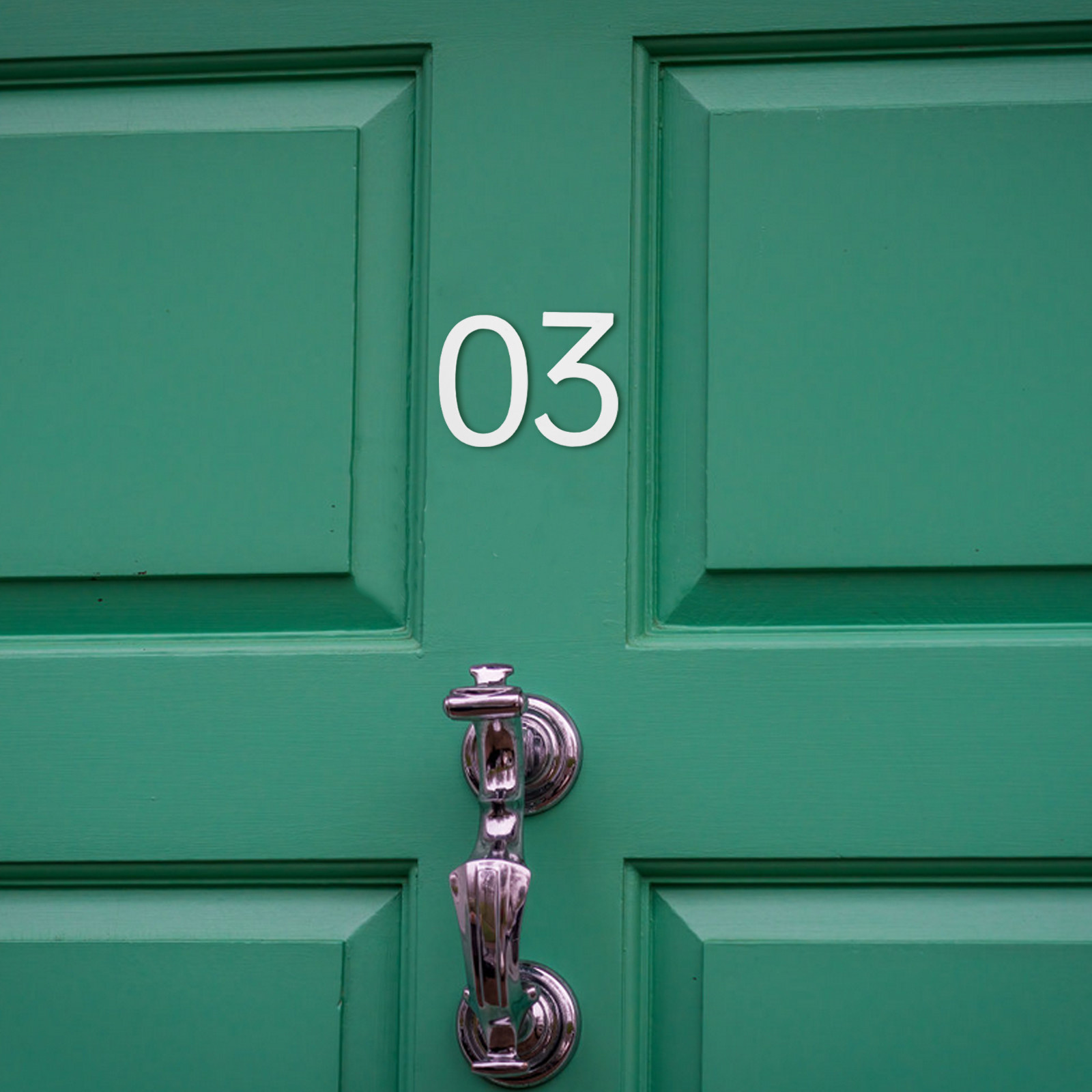 Home Office Number - 10 Pezzi di Targhette Numeriche in