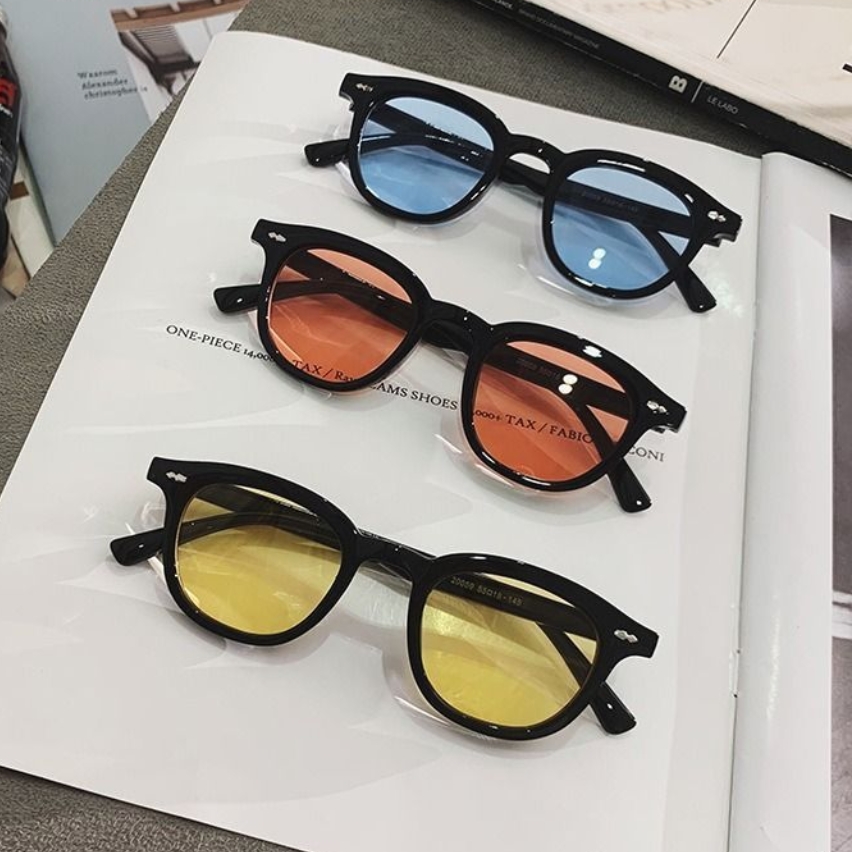Blue Light Glasses - Nuovi Occhiali da Sole Rotondi Piccoli