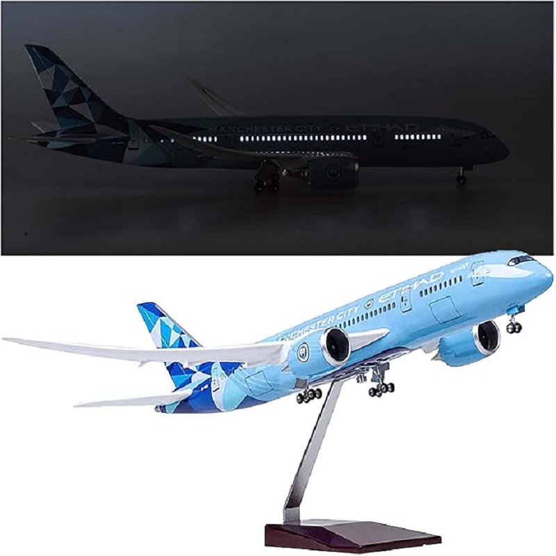 Home Office Pay - Modellino di Aereo Etihad 787 in