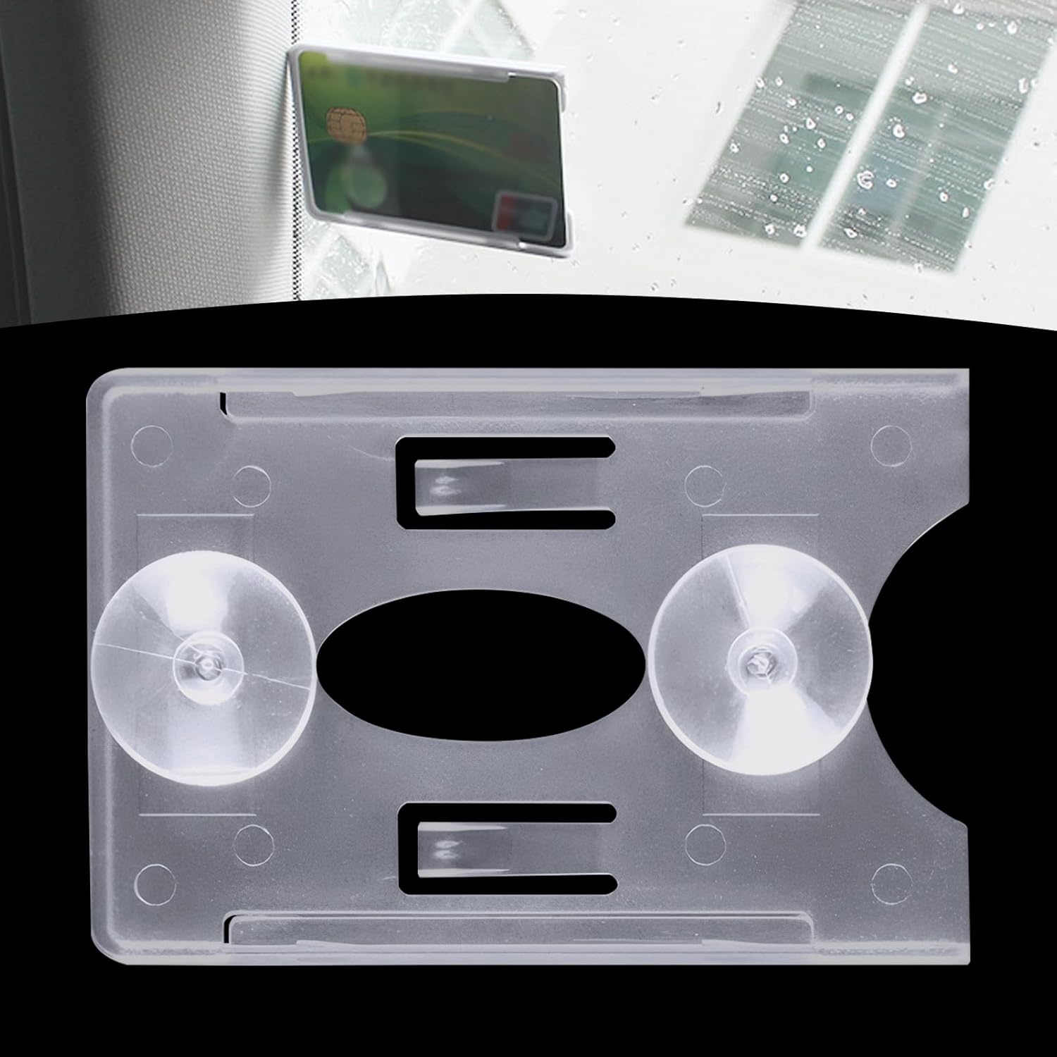 Rolling File Cart - Porta Carte Universale per Auto, Clip