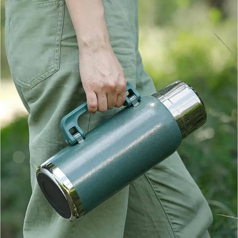 Home Office Logo - Thermos Moderno Personalizzabile con Logo, in