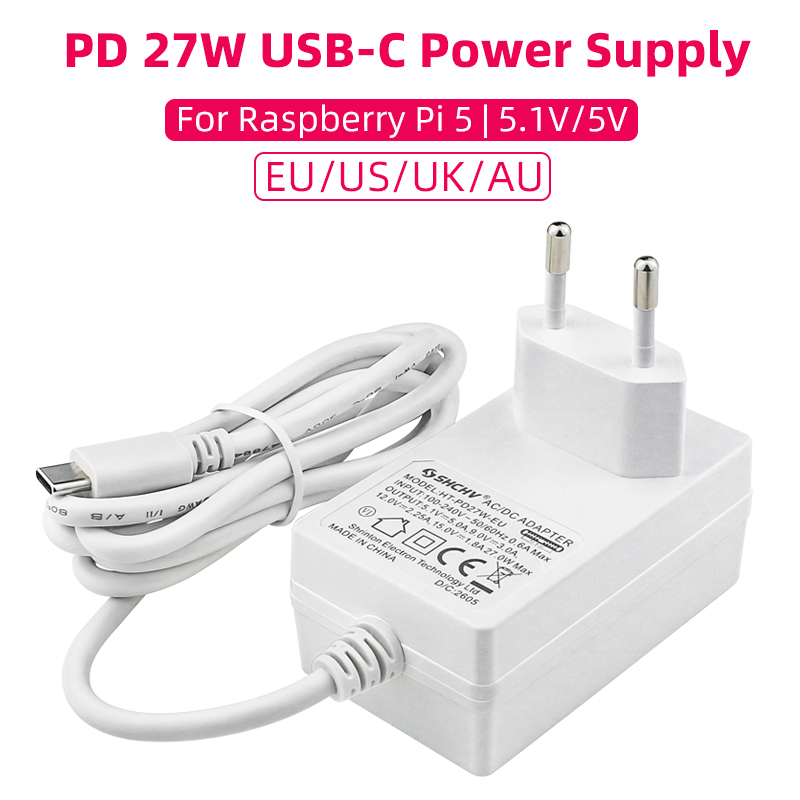Home Office Uk - Raspberry Pi 5 5.1V 5A Alimentatore