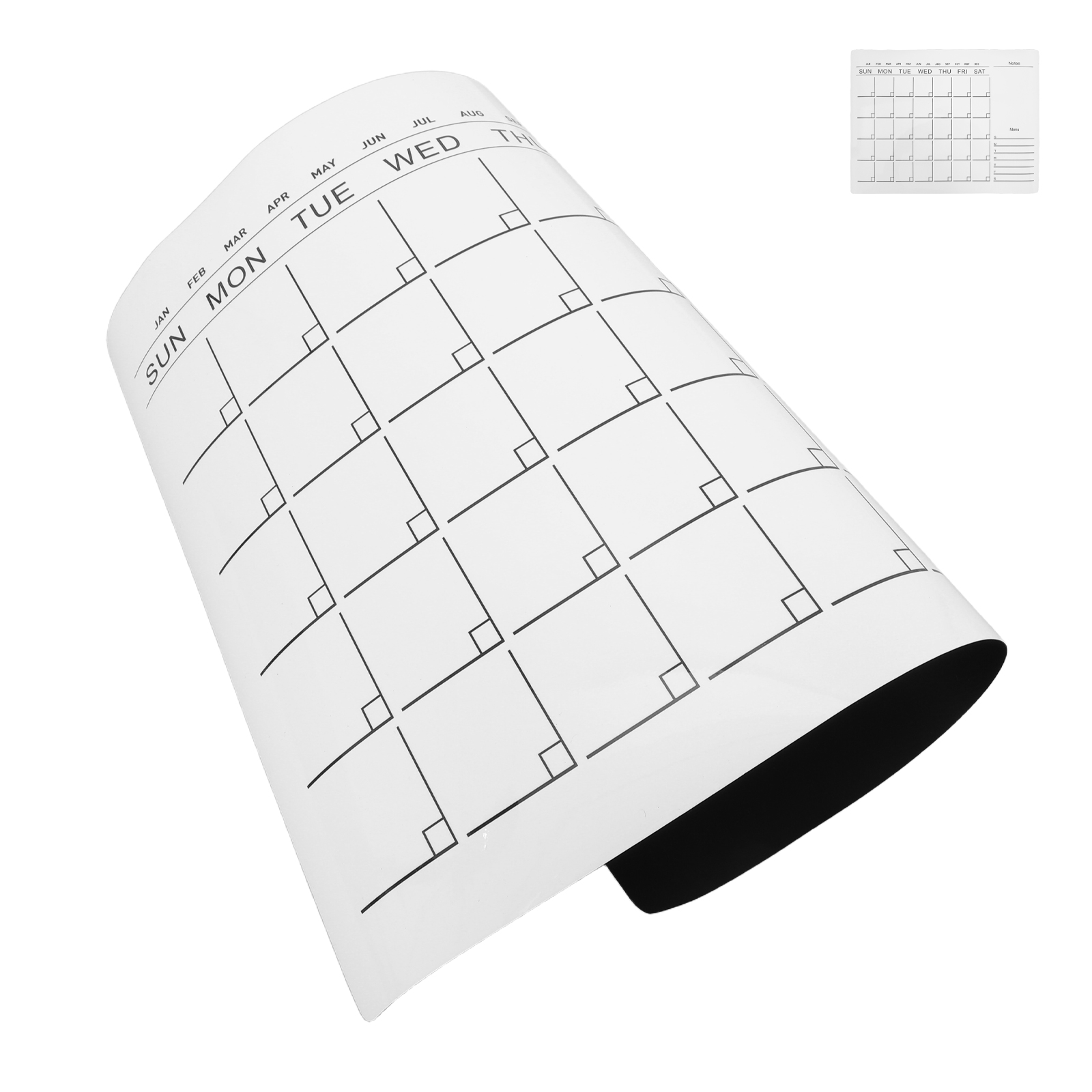 Magnetic Calendar Board - Lavagna Adesiva Cancellabile a Secco 30x40cm,