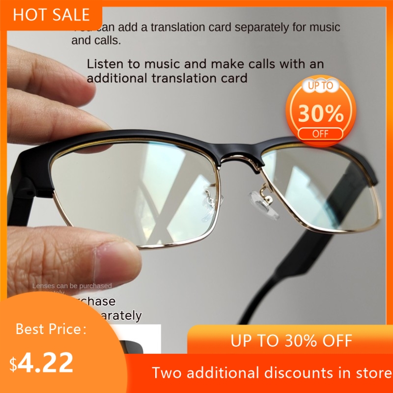 Blue Light Glasses - Occhiali Smart Echowear con Chiamata Bluetooth,