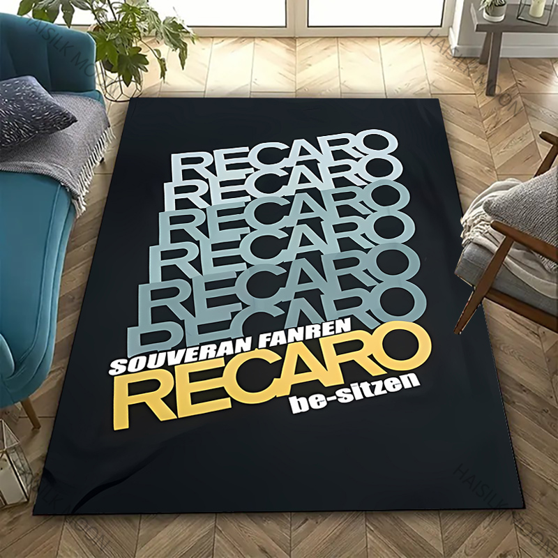 Home Office Logo - Tappeto stampato con motivo logo R-Recaro