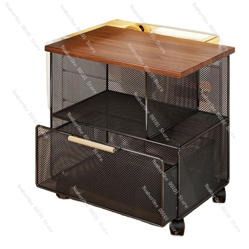 Rolling File Cart - Carrello Portadocumenti Mobile per Ufficio, Scaffale