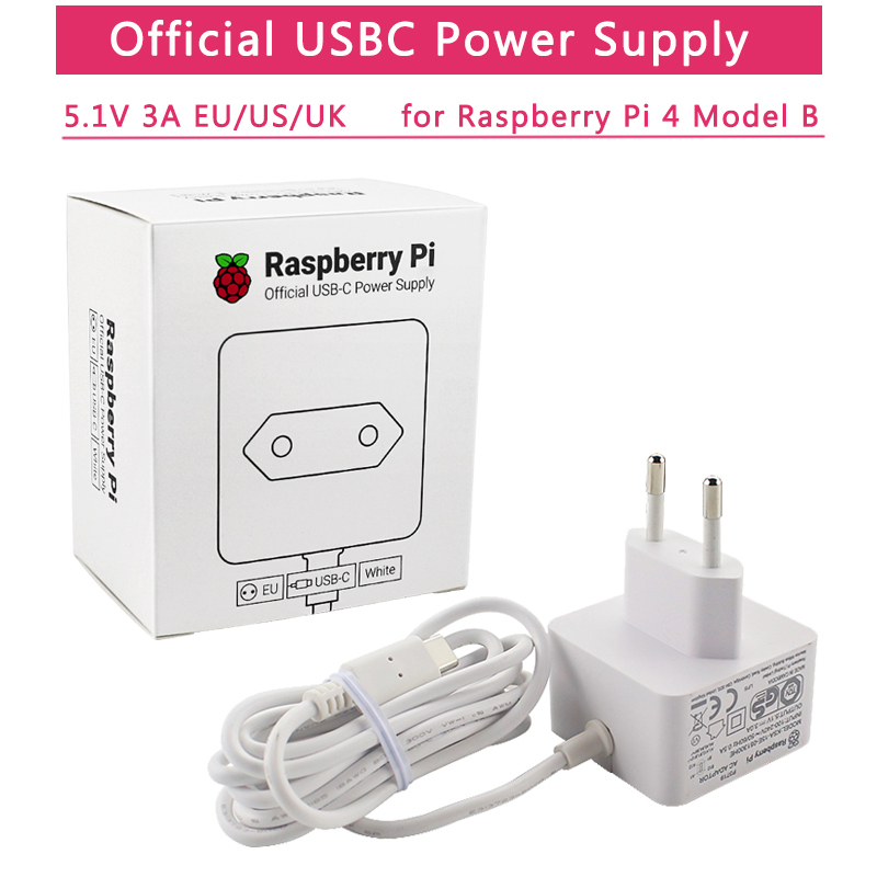 Home Office Uk - Alimentatore ufficiale Raspberry Pi 4 Caricatore