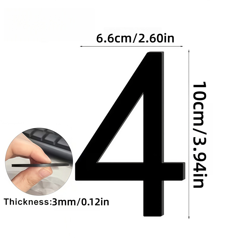 Adesivi Numerici 3D Autoadesiv - Home Office Number recensione e prezzo