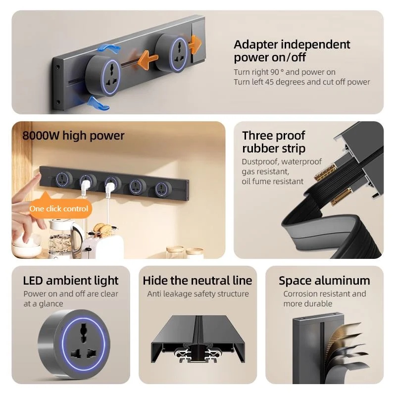 Presa a Muro con Interruttore  - Home Office Uk recensione e prezzo