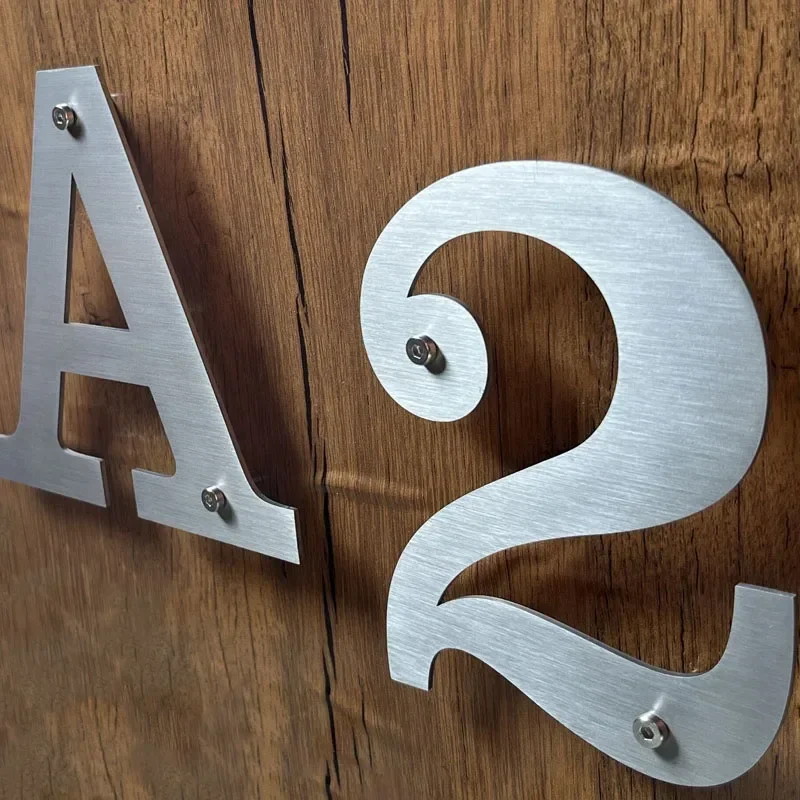 Numeri di lettere in acciaio i - Home Office Number recensione e prezzo