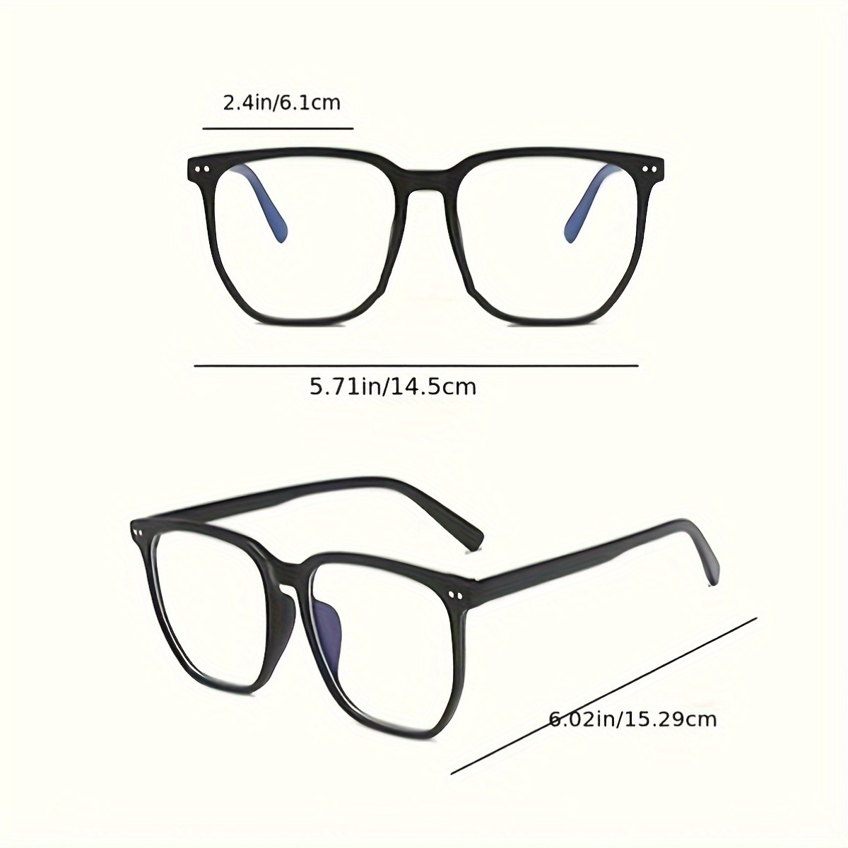 Occhiali unisex quadrati piatt - Blue Light Glasses recensione e prezzo
