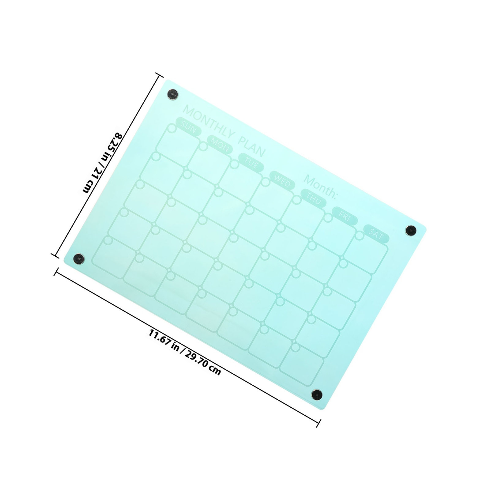 Lavagna Magnetica Mensile in A - Magnetic Calendar Board recensione e prezzo