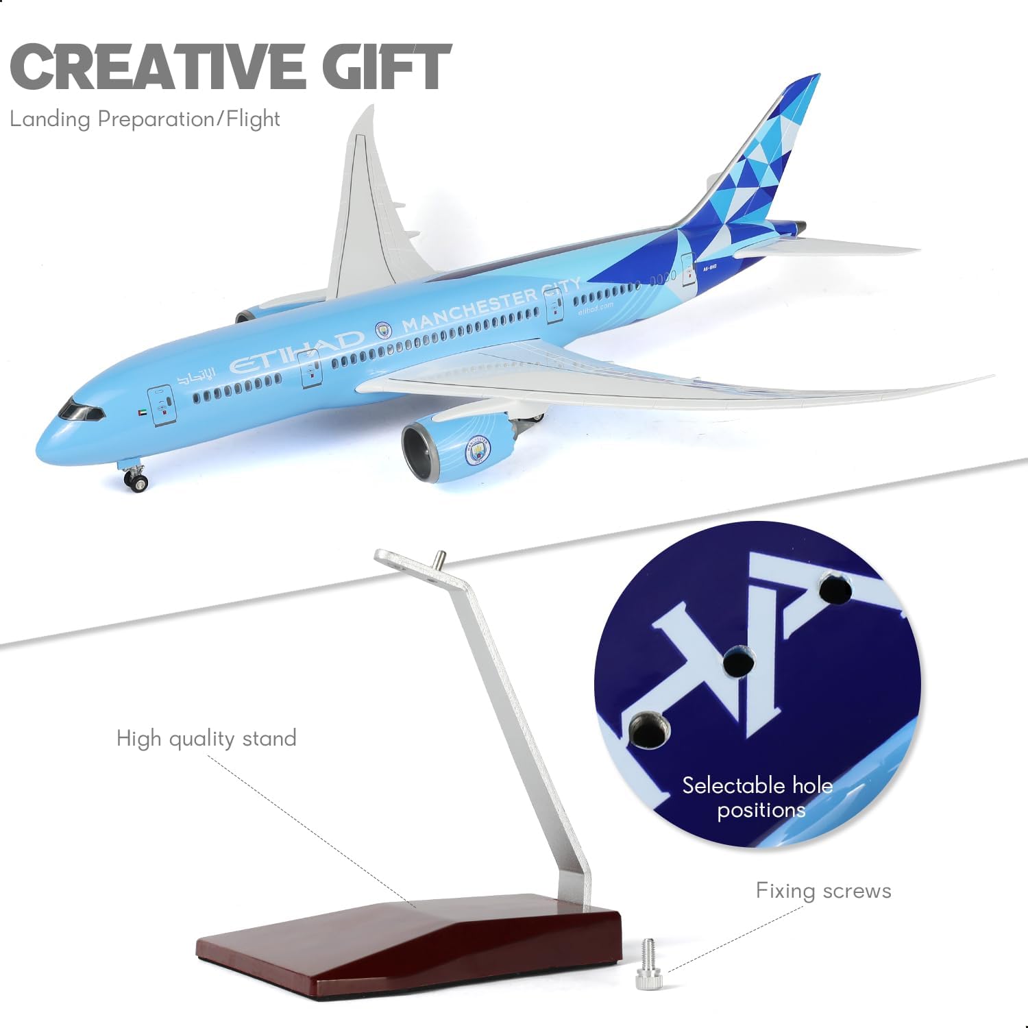 Modellino di Aereo Etihad 787  - Home Office Pay recensione e prezzo