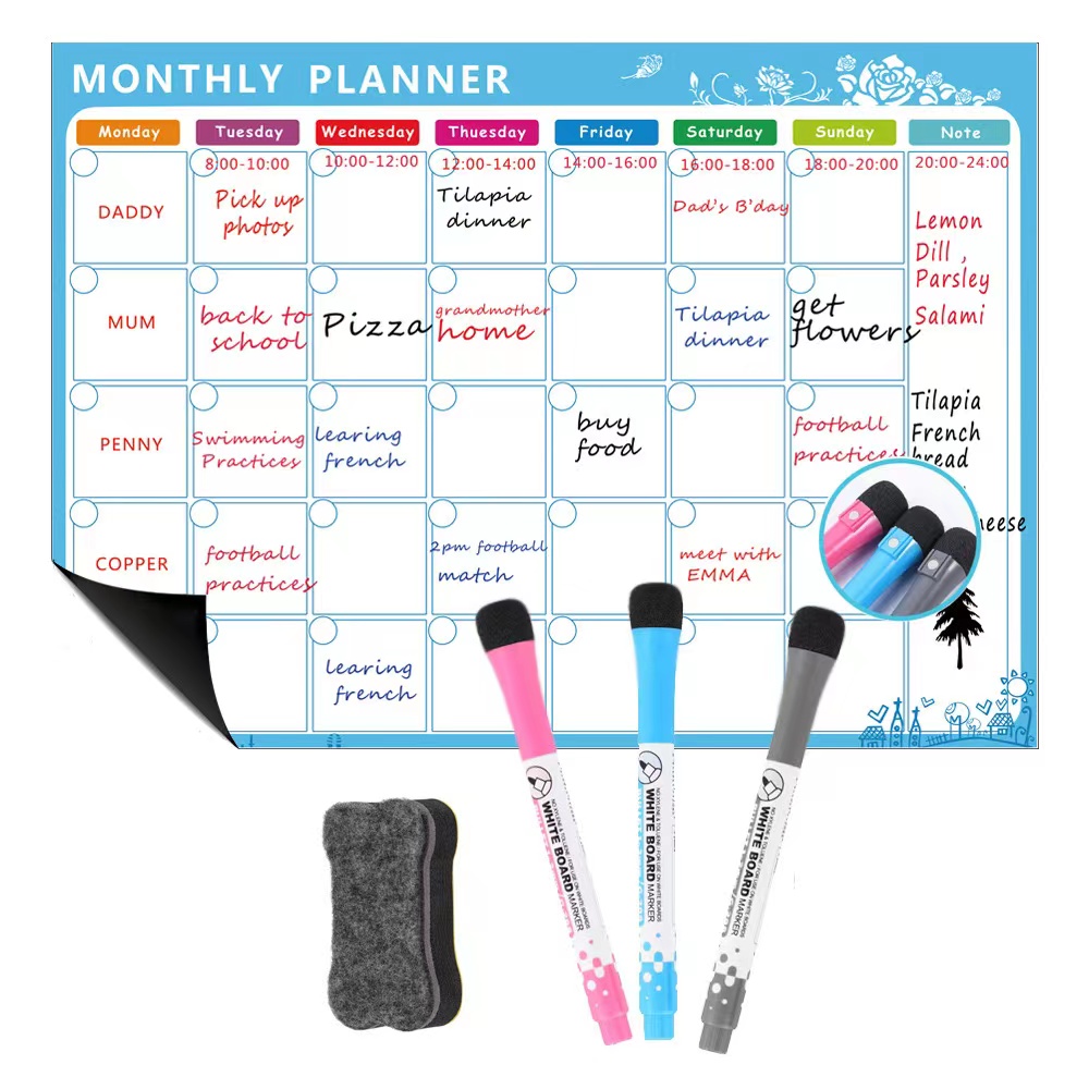 1 Set Calendario magnetico can - Magnetic Calendar Board recensione e prezzo