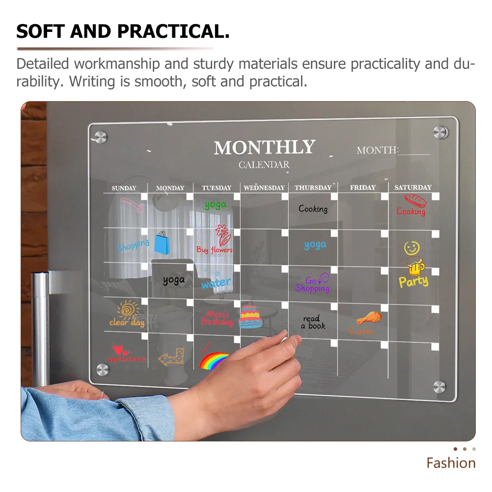 Lavagna magnetica per frigorif - Magnetic Calendar Board recensione e prezzo