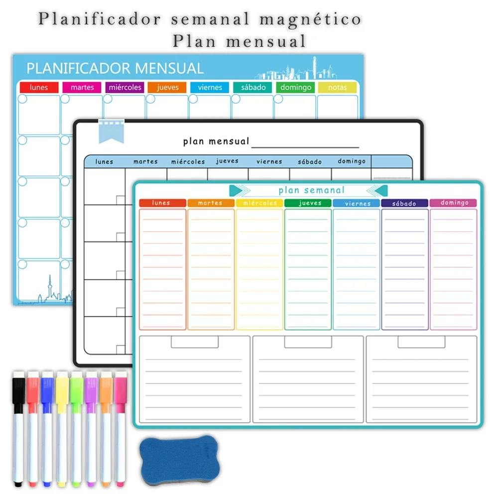 Agenda settimanale e mensile m - Magnetic Calendar Board recensione e prezzo