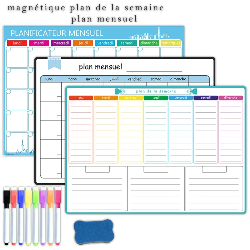 Agenda settimanale e mensile m - Magnetic Calendar Board recensione e prezzo