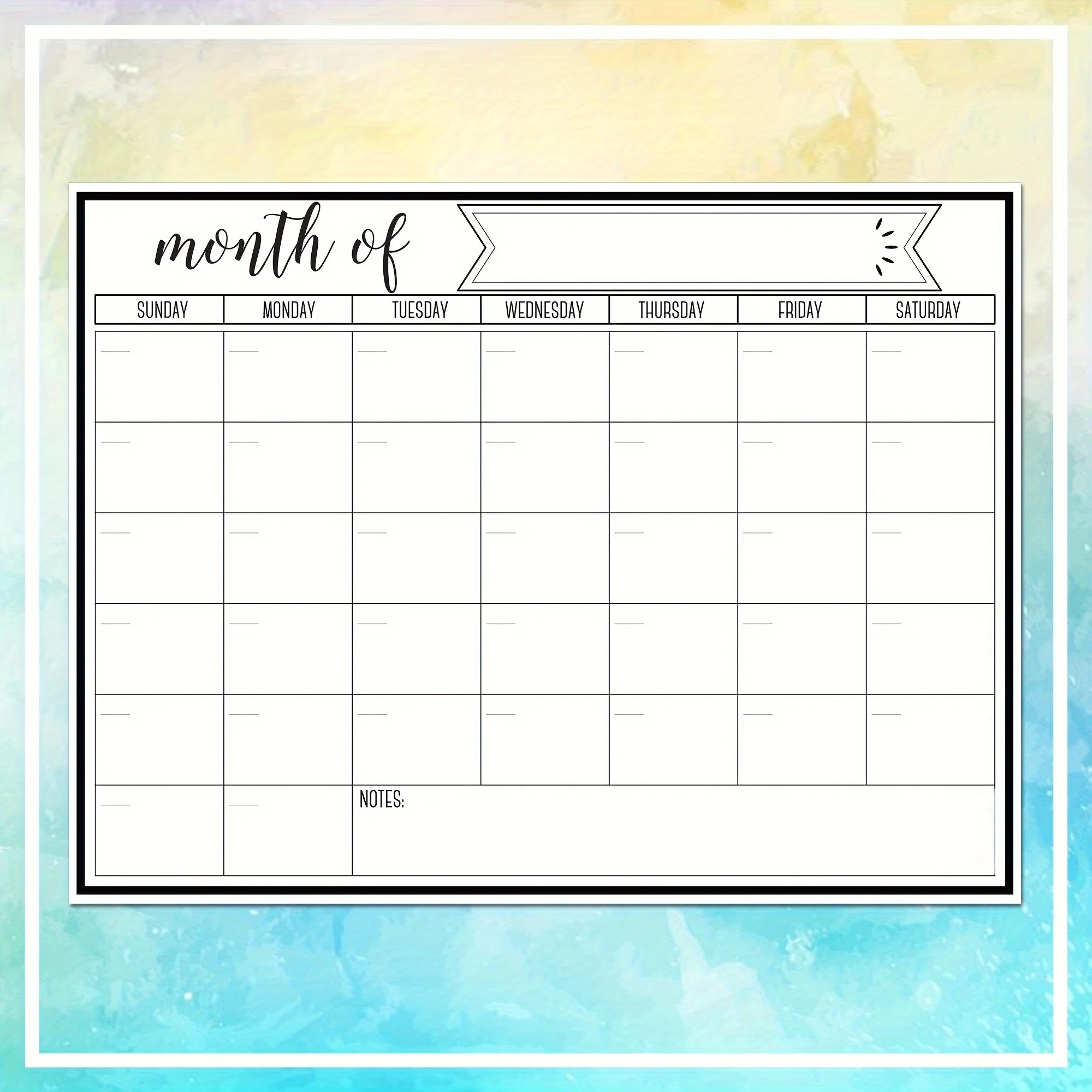 Calendario Mensile Magnetico,  - Magnetic Calendar Board recensione e prezzo