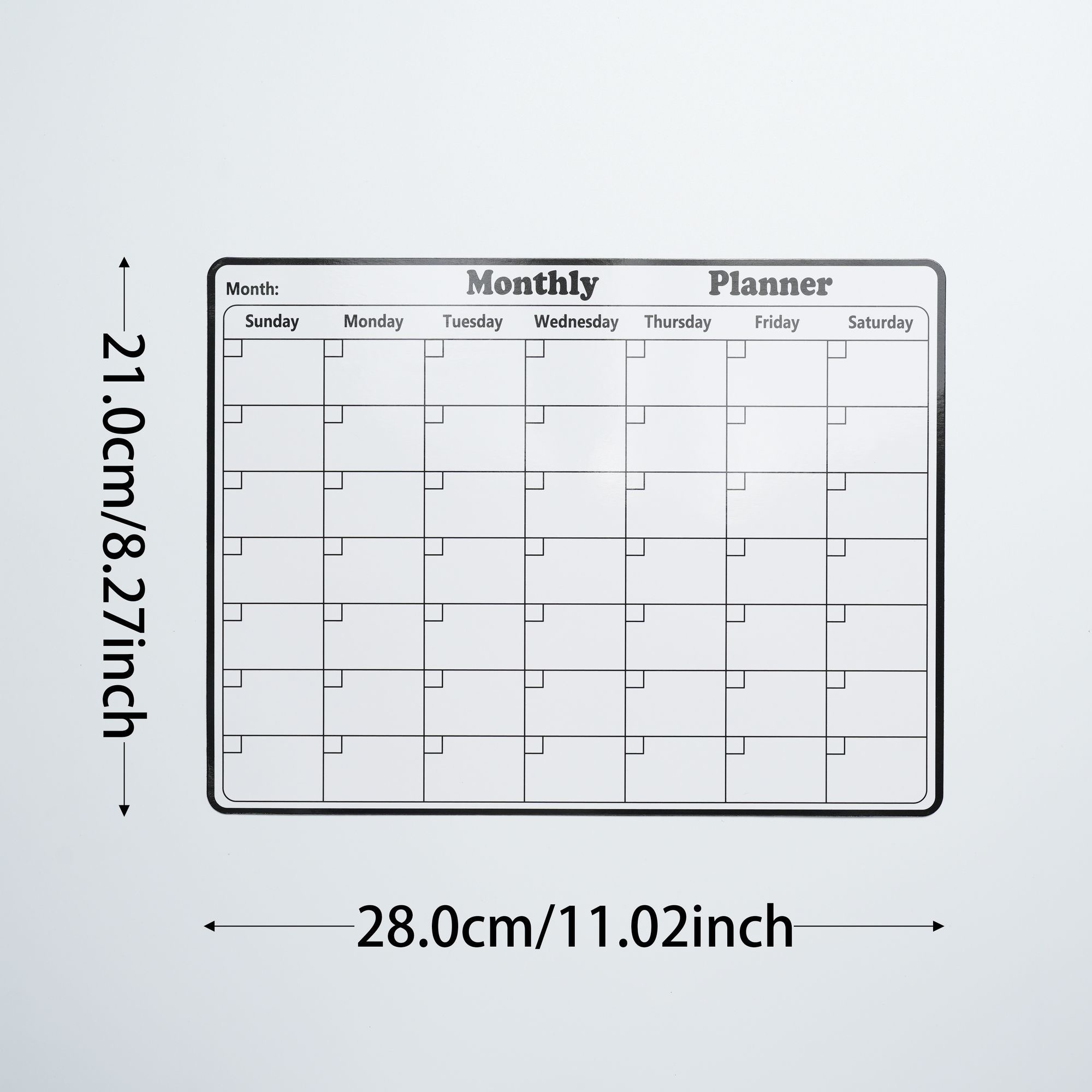 Planner da parete elettrostati - Magnetic Calendar Board recensione e prezzo