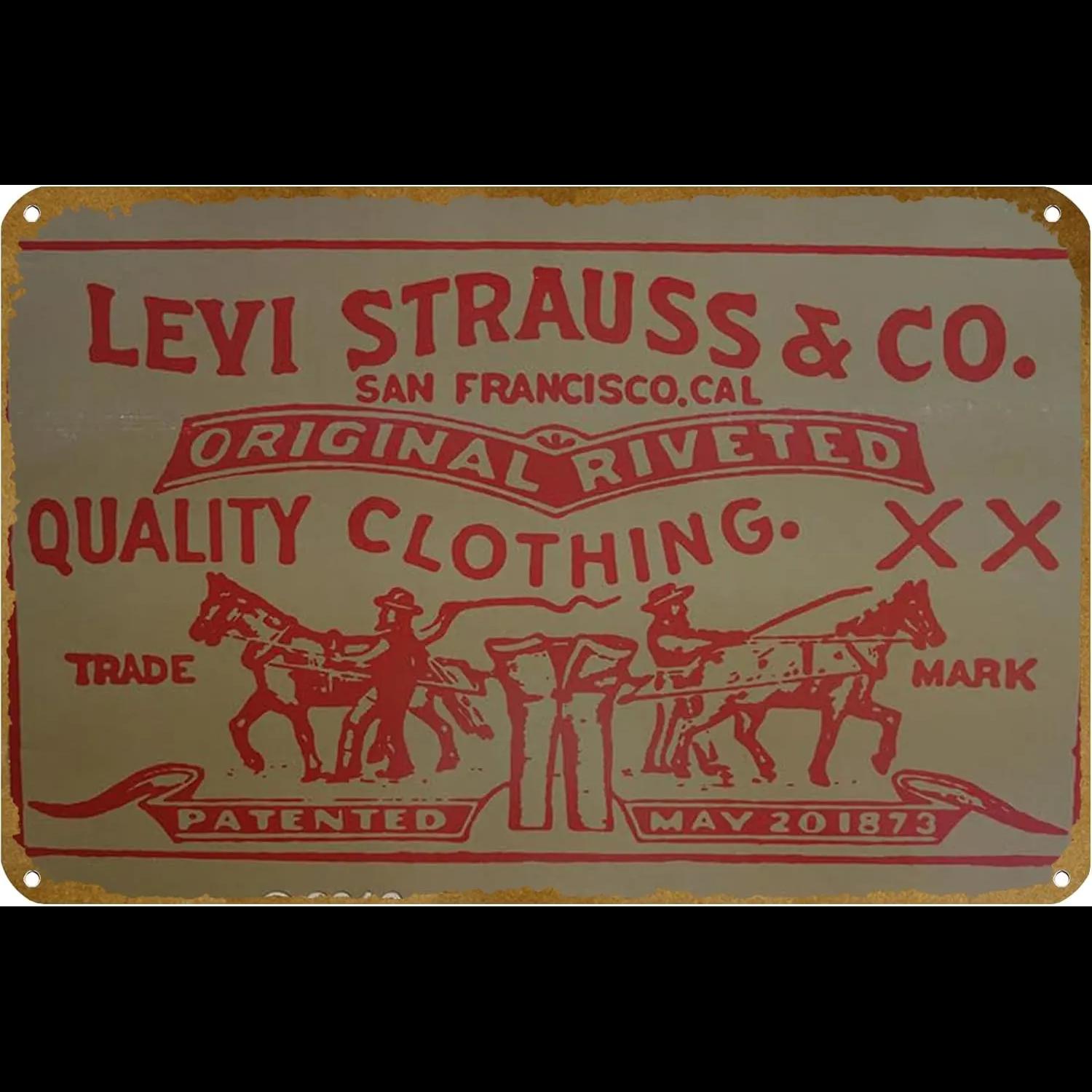 Levi Strauss Co Vintage Logo - - Home Office Logo recensione e prezzo